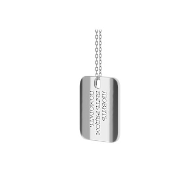 Кулон Veritas, серебро, M, «Любить, быть рядом, помогать»