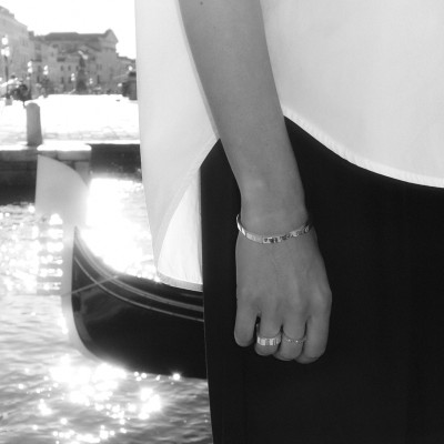 Кольцо «Дукале», розовое золото 18 карат, 2 мм 