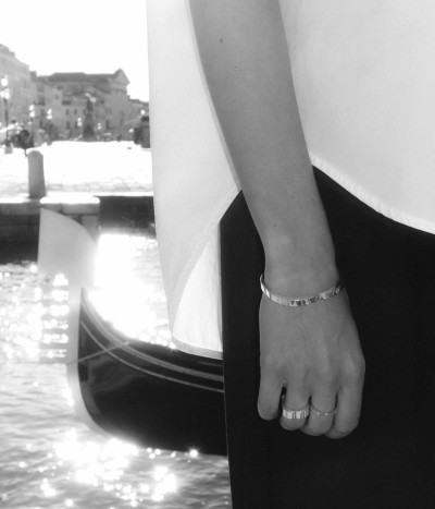 Браслет «Дукале», розовое золото 18 карат, 4 мм 