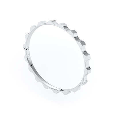 Браслет «Казанский», белое золото 18 карат, 4 мм